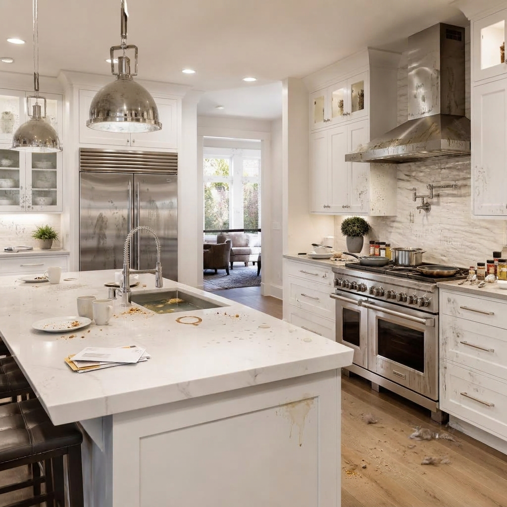 Kitchen · Deep Clean before cleaning